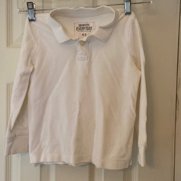 Crewcuts Other - Crewcuts Long-sleeve piqué Polo shirt